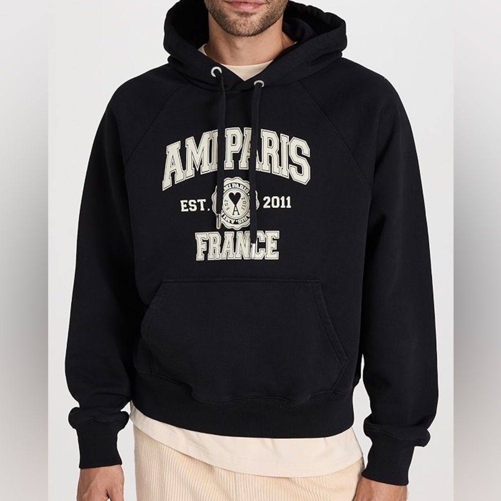 AMI Paris black hoodie